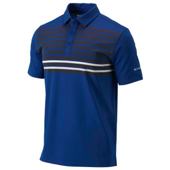 Columbia Polo Heren, Golf Omni-Wick Energy DonkerBlauw, 15MFRYZIQ